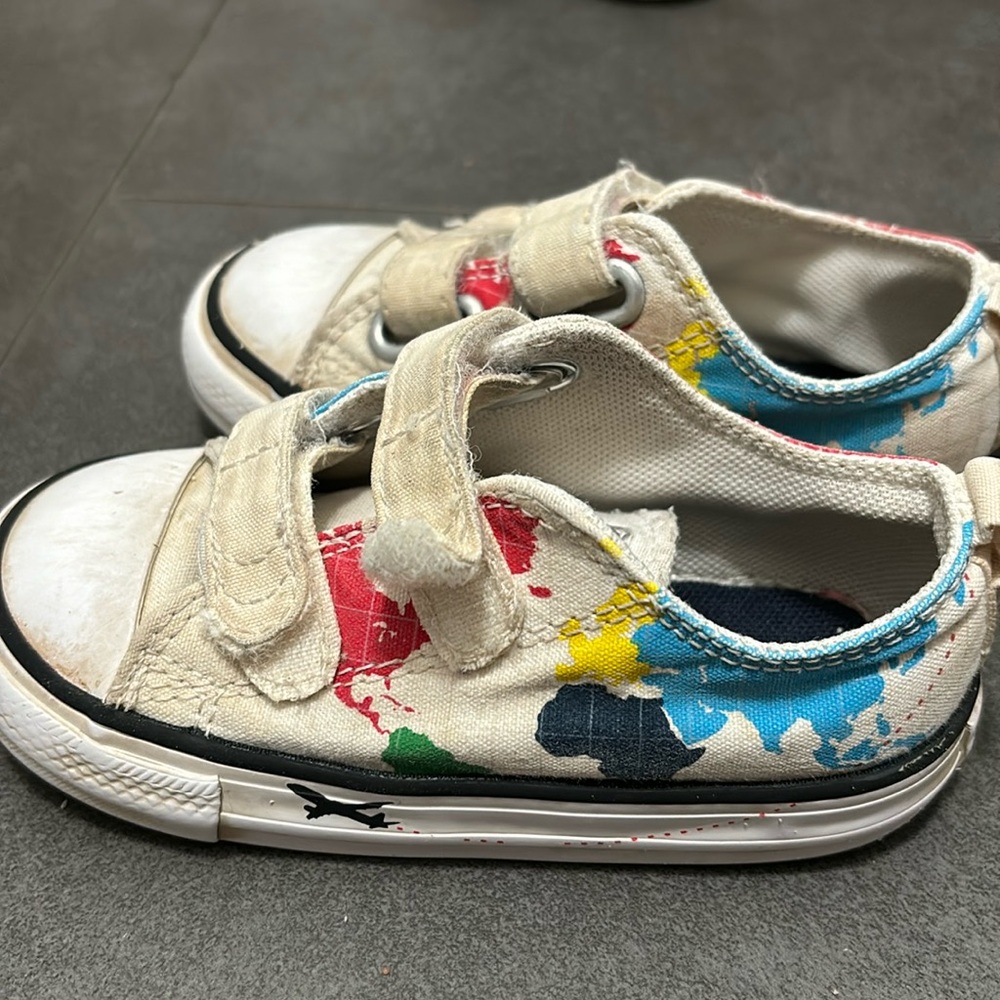 Toddler Converse Velcro Shoes